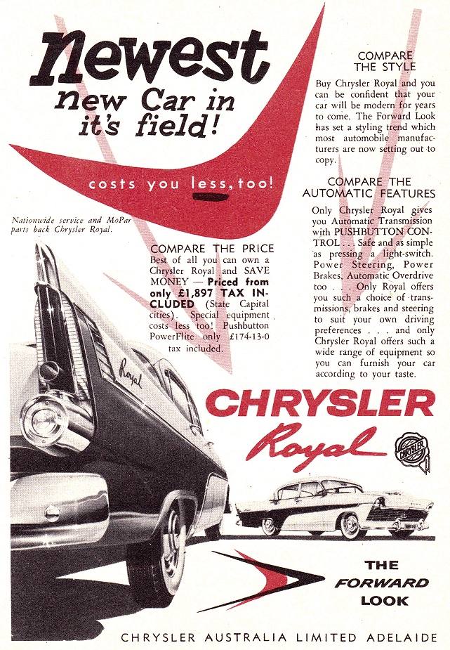 1957 Chrysler AP1 Royal Page 2